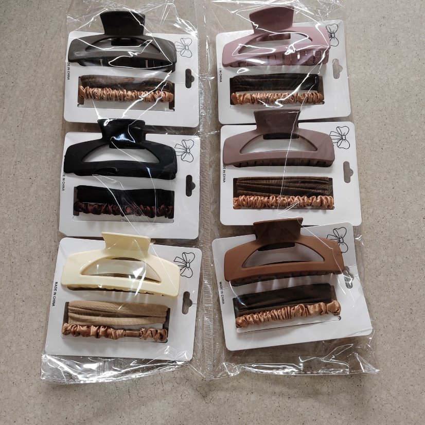 Set Hair Claw Clip Set
