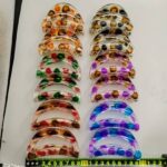 Semicircle claw clip Spray-Dot Square Semicircle Hair Claw Clip