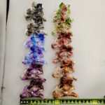 Claw clip Rubber 6-Color Single Flower