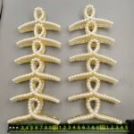 Champagne Pearl Claw Clip Champagne Pearl Hair Claw Clip