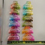 Chanel six colors Chanel Six-Color Medium Claw Clip