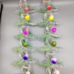 Crisscross Bright-Colored Tulip Claw Clip Cross Bright Tulip Hair Claw Clip