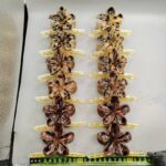 Flower-shaped crisscross claw clip Cross Single-Flower Six Colors