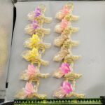 morning glory Colorful Cross Morning Glory Hair Claw Clip