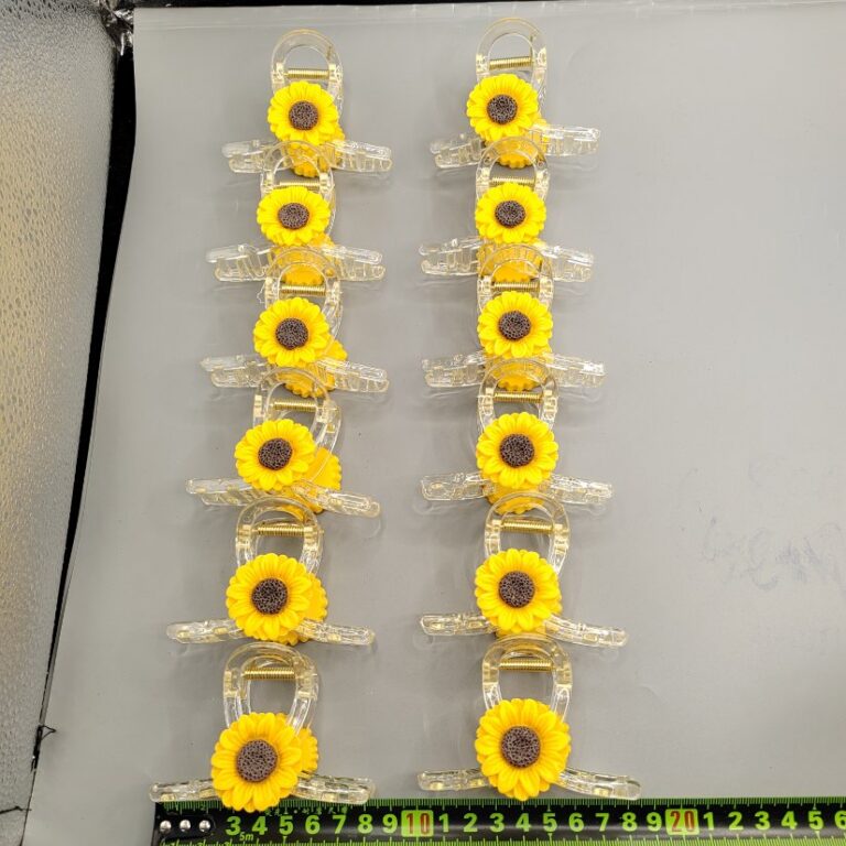 Claw clip Sunflower Cross Hair Claw Clip