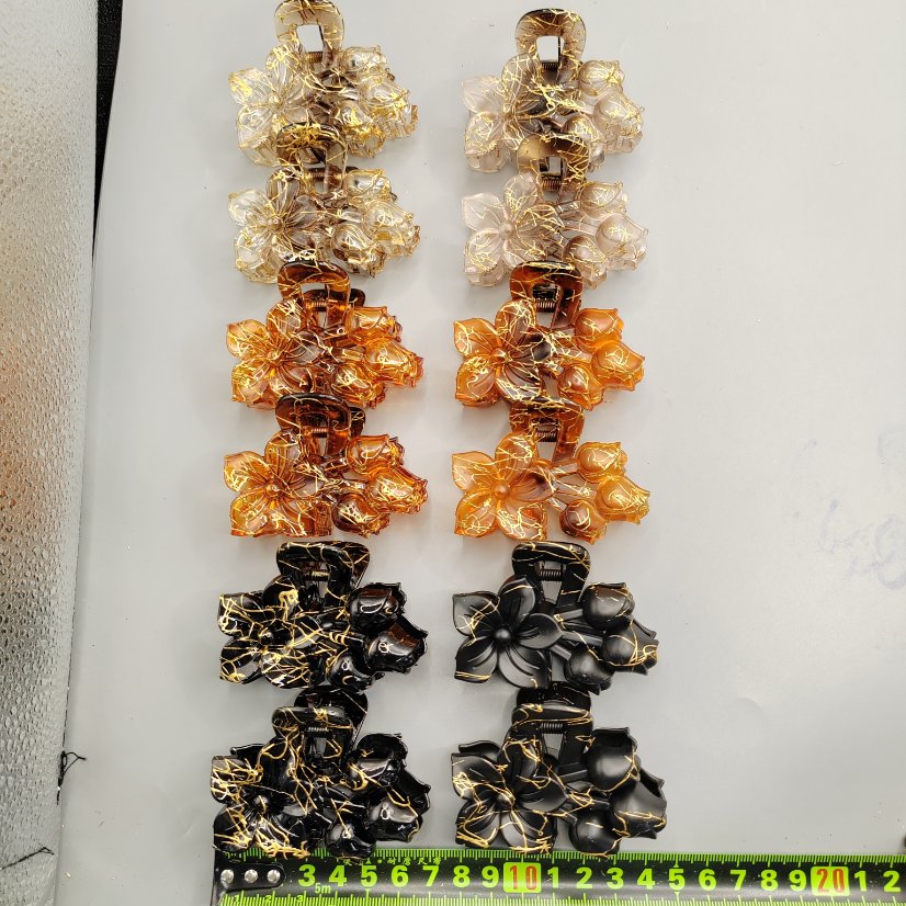 Claw clip Three-Flower Hair Claw Clip