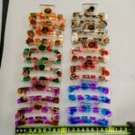 Semicircle claw clip Spray-Dot Square Semicircle Hair Claw Clip