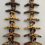 7cm Leopard-spot Pattern, 6 Colors Leopard Spot Six-Color Medium Claw Clip