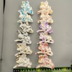 Claw clip Rubber 6-Color Single Flower