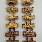 7cm Leopard-spot Pattern, 6 Colors Leopard Spot Six-Color Medium Claw Clip